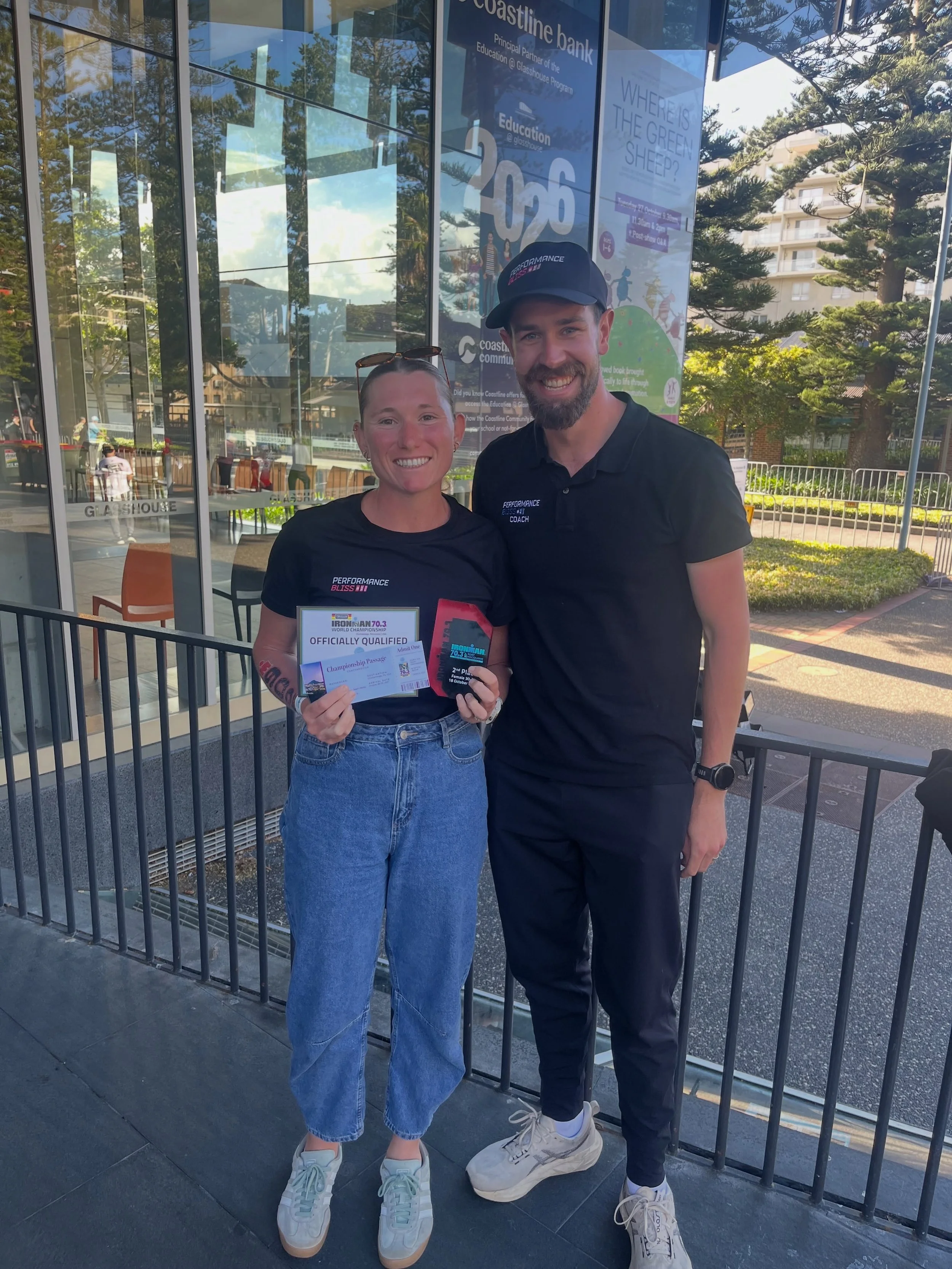 Hayley - World Champs Slot ✅
2nd in her AG and securing her Worlds slot to the 2027 70.3 WC in Chattanooga, Hayley did what she came to do!

A 27:12 swim, a 2:46hr bike and a 1:44hr run locked down that podium finish and she&rsquo;s now on her way to