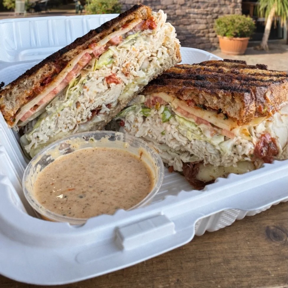 Meet this week&rsquo;s special: The Ultimate BLT

Layers of roasted chicken, bacon, provolone, herbed ranch, roasted tomato aioli, crisp iceberg, sweet onion, and roma tomato.

Don&rsquo;t skip the habanero pickle aioli on the side, the perfect balan