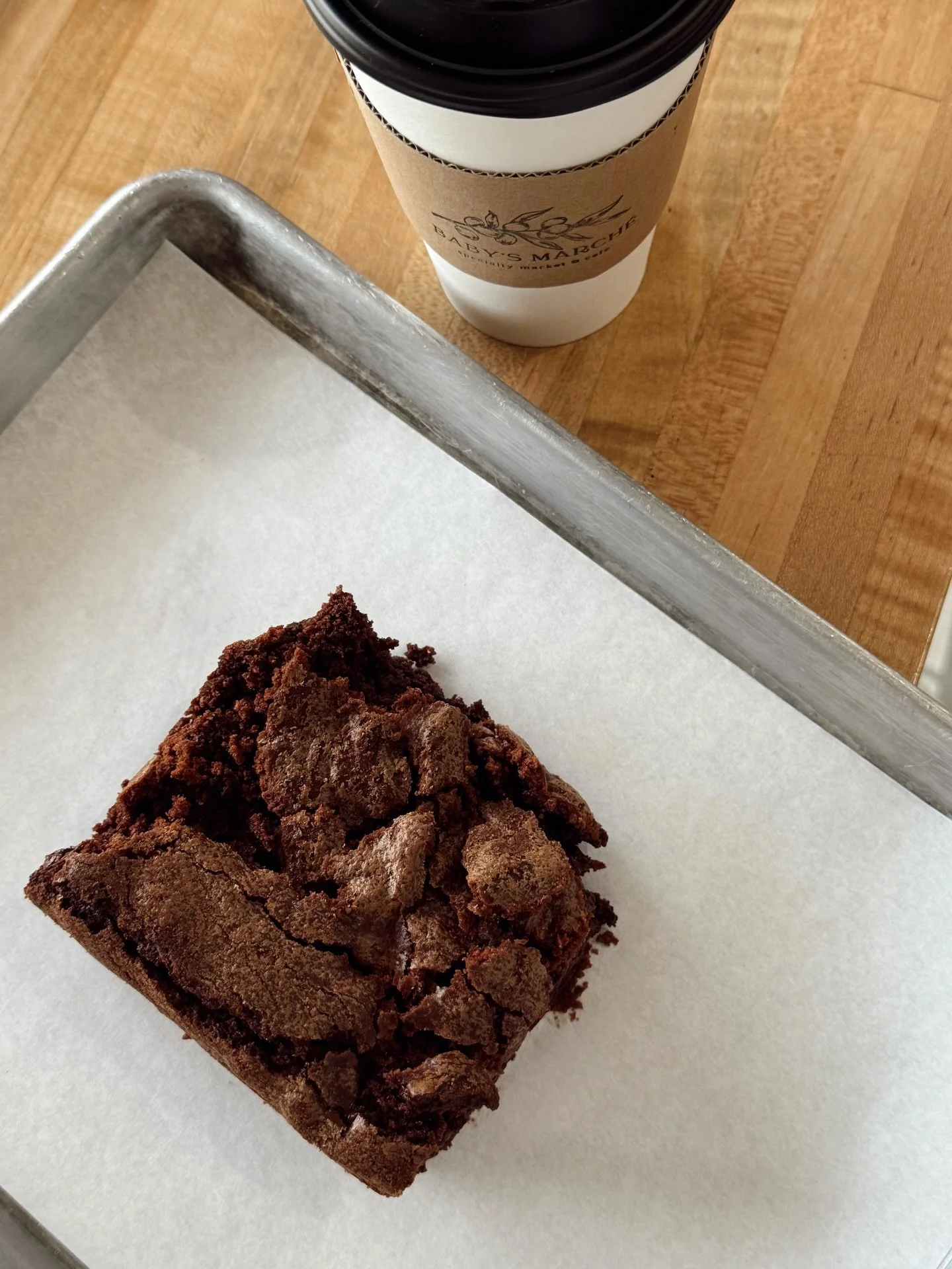 Our pastry chef Noah has done it again&hellip;&hellip;.

We don&rsquo;t cut corners or ingredients. 
Our brownie bars are made in-house every single day with real, clean ingredients. No seed oils. No artificial anything. Just the way it should be.

R