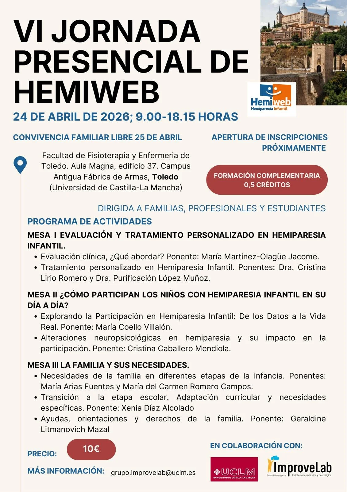 VI Jornada Presencial Hemiweb UCLM