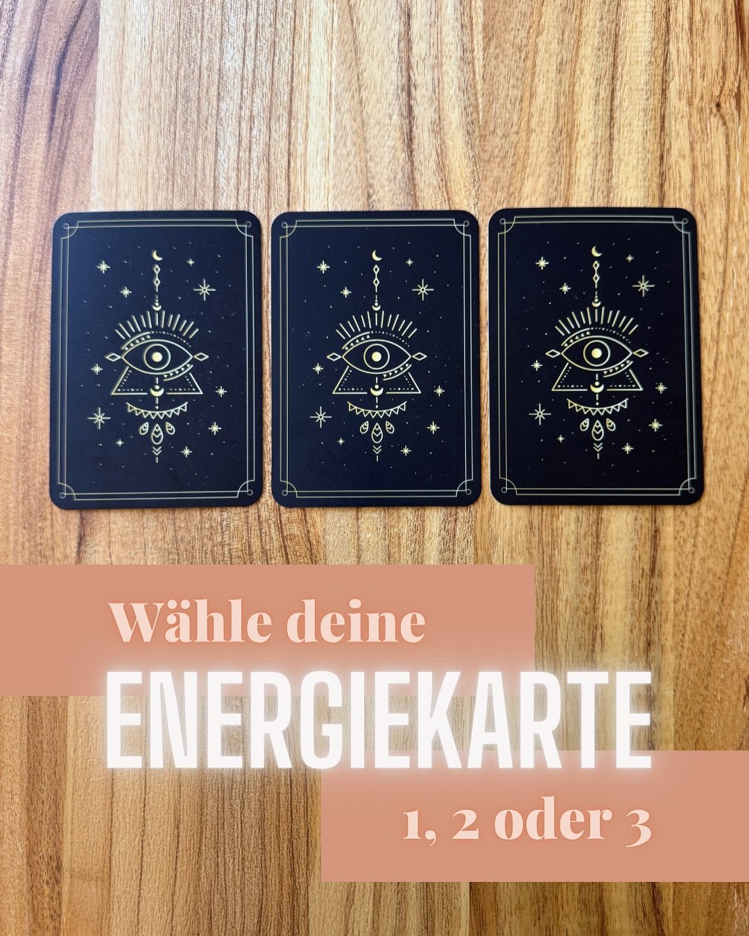 Welche Karte zieht dich heute an?

Orakelkarten begleiten mich fast t&auml;glich &ndash;
mal zu einer bestimmten Frage, mal einfach als kleine Ausrichtung f&uuml;r den Tag.

Heute darfst du dir auch eine Botschaft ziehen &ndash; ganz intuitiv.

1️⃣ 2