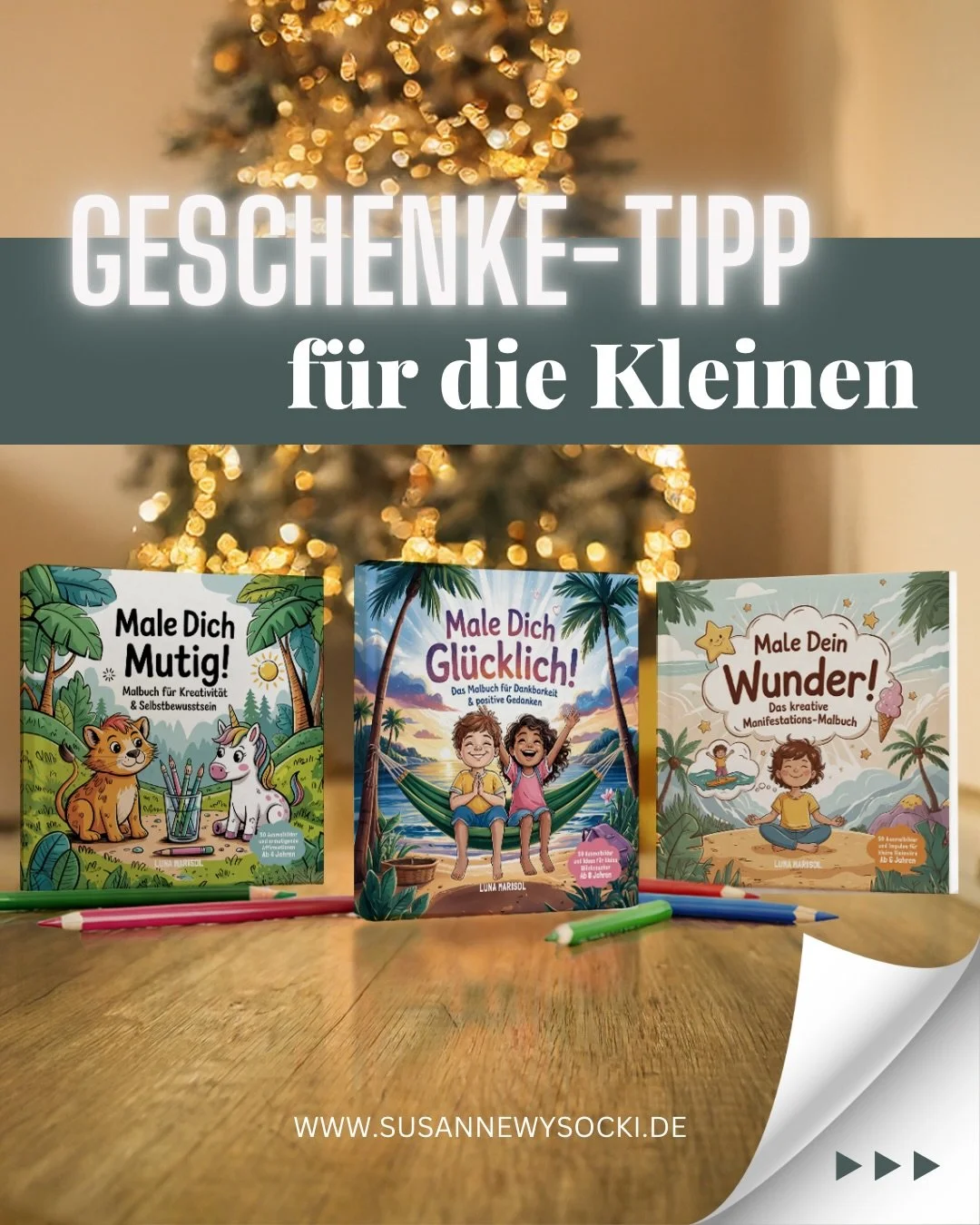 Die Vorweihnachtszeit 🎄 r&uuml;ckt n&auml;her &ndash; und vielleicht kennst du ein Kind, dem ein bisschen Mut, Kreativit&auml;t oder Leichtigkeit gut tun w&uuml;rde. 🧒🏻👦🏼✨

Stefanie Stahl hat mir vor einiger Zeit ein tolles Video geschickt, in d