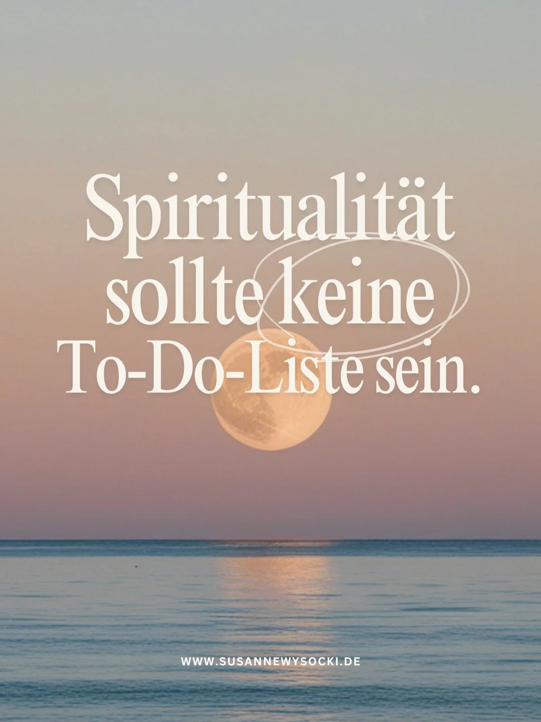 Mein Feed ist voll mit wunderbaren Ritualen zum heutigen Vollmond, Astrologie-Insights und spirituellen Impulsen &ndash; alles wertvoll, alles gut gemeint. Und trotzdem: Vollmond ist f&uuml;r mich ohnehin schon eine sehr energetische Zeit, da bin ich