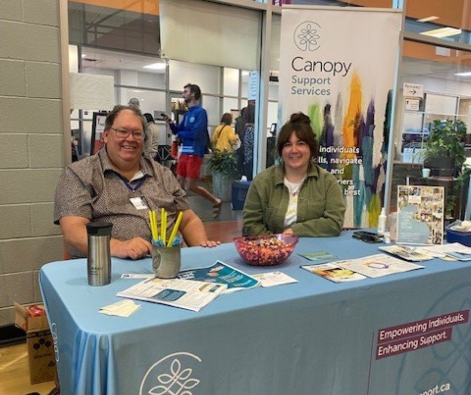 We were so excited to be a part of the &quot;Meet Your Match&quot; Volunteer Fair coordinated by Volunteer Peterborough! 
Yesterday was a great day of information sharing, community engagement and showcasing all of the wonderful agencies within our P