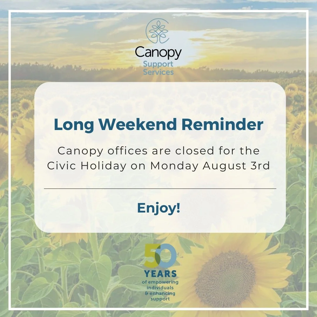 Just a quick reminder that our offices are closed on Monday, August 3rd, for the Civic Holiday long weekend! We&rsquo;ll reopen with regular hours on Tuesday, August 4th.

Wishing you a safe, relaxing, and enjoyable long weekend ☀️💙