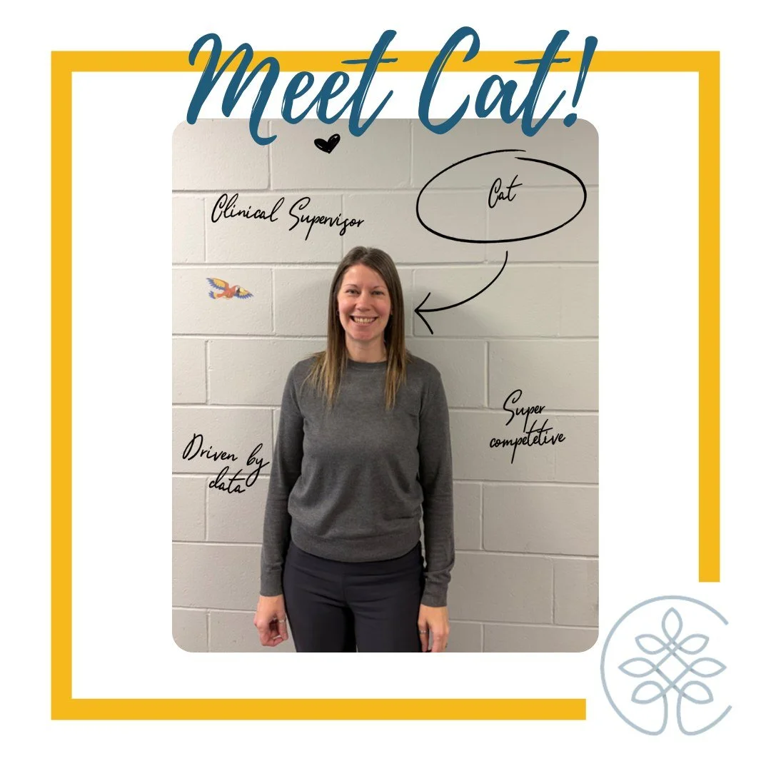🌟 Team Spotlight: Meet Cat! As a Clinical Supervisor on our Autism Services Team, Cat plays an important role in supporting clients, families, and staff. Her expertise, dedication, and caring approach help make a positive impact every day. We're luc