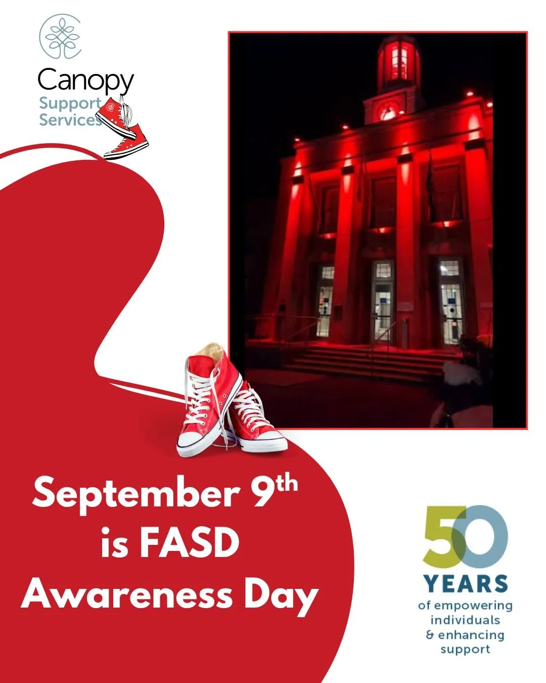 Happy FASD Awareness Day! ❤️ 

Did you know that International FASD Awareness Day is observed annually on September 9th (the 9th day of the 9th month) to symbolize the nine months of pregnancy. The day raises global awareness of Fetal Alcohol Spectru