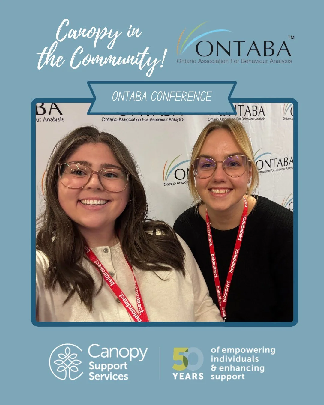 📍 Our Behaviour Consultants are at ONTABACon 2026 today at the Metro Toronto Convention Centre in Toronto!

We're excited to join fellow professionals, learn from industry leaders, and explore the latest developments in behaviour analysis. Looking f