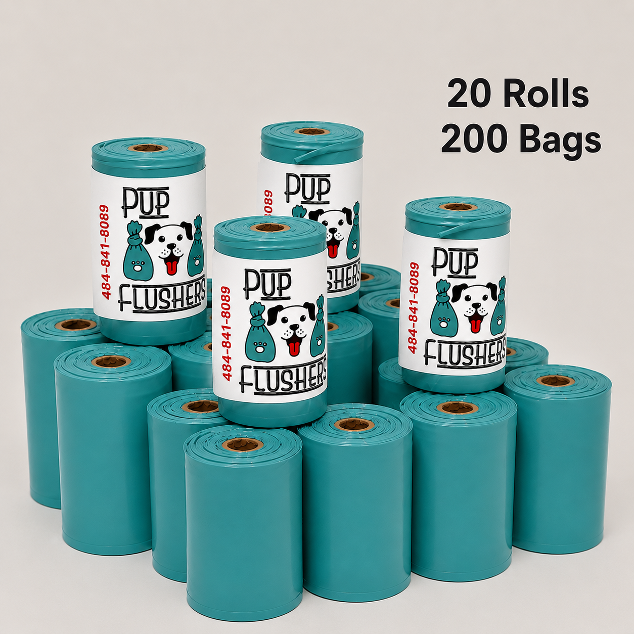 Pup Flushers: 200 Bags