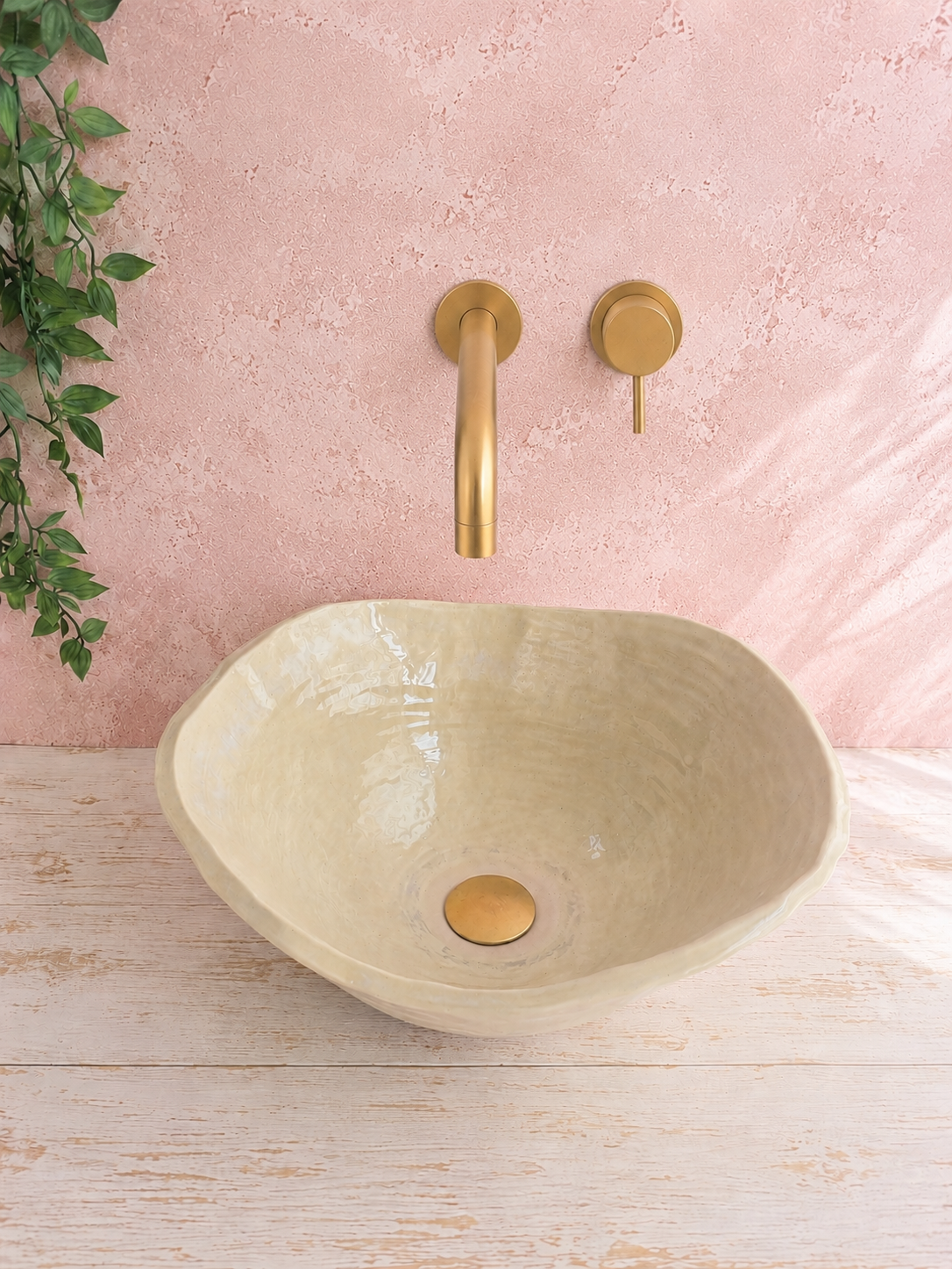 Sculptural Ceramic Bathroom Basin - Dream Catcher