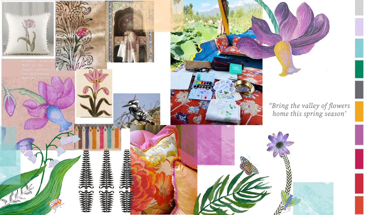 Valley of Flowers home collection