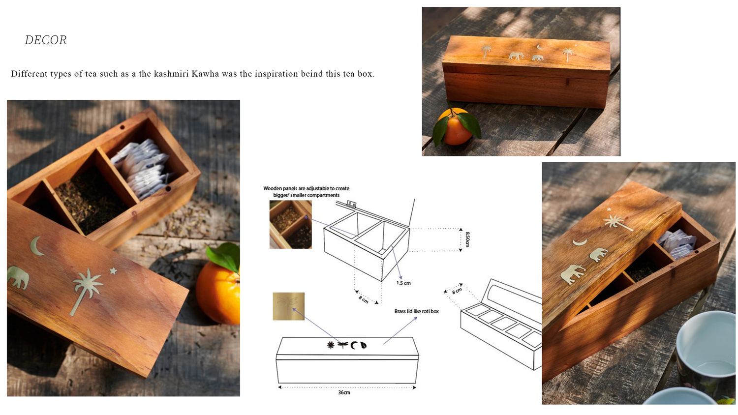 Kashmir Tea Box designed for Nicobar