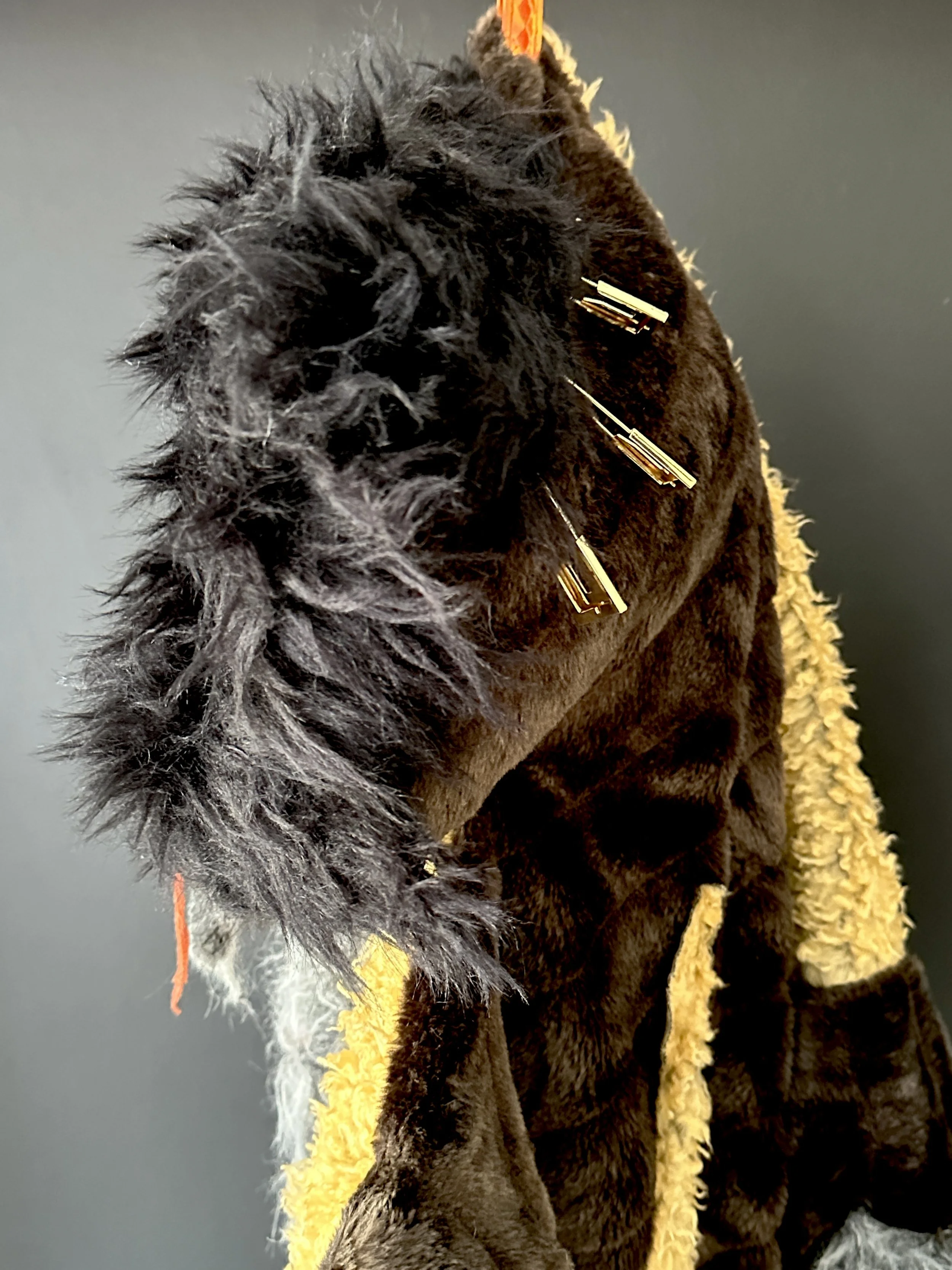 (detail) Domain Mapping 2026
Synthetic Fabric, Fashion Pins, Brush & Ribbon