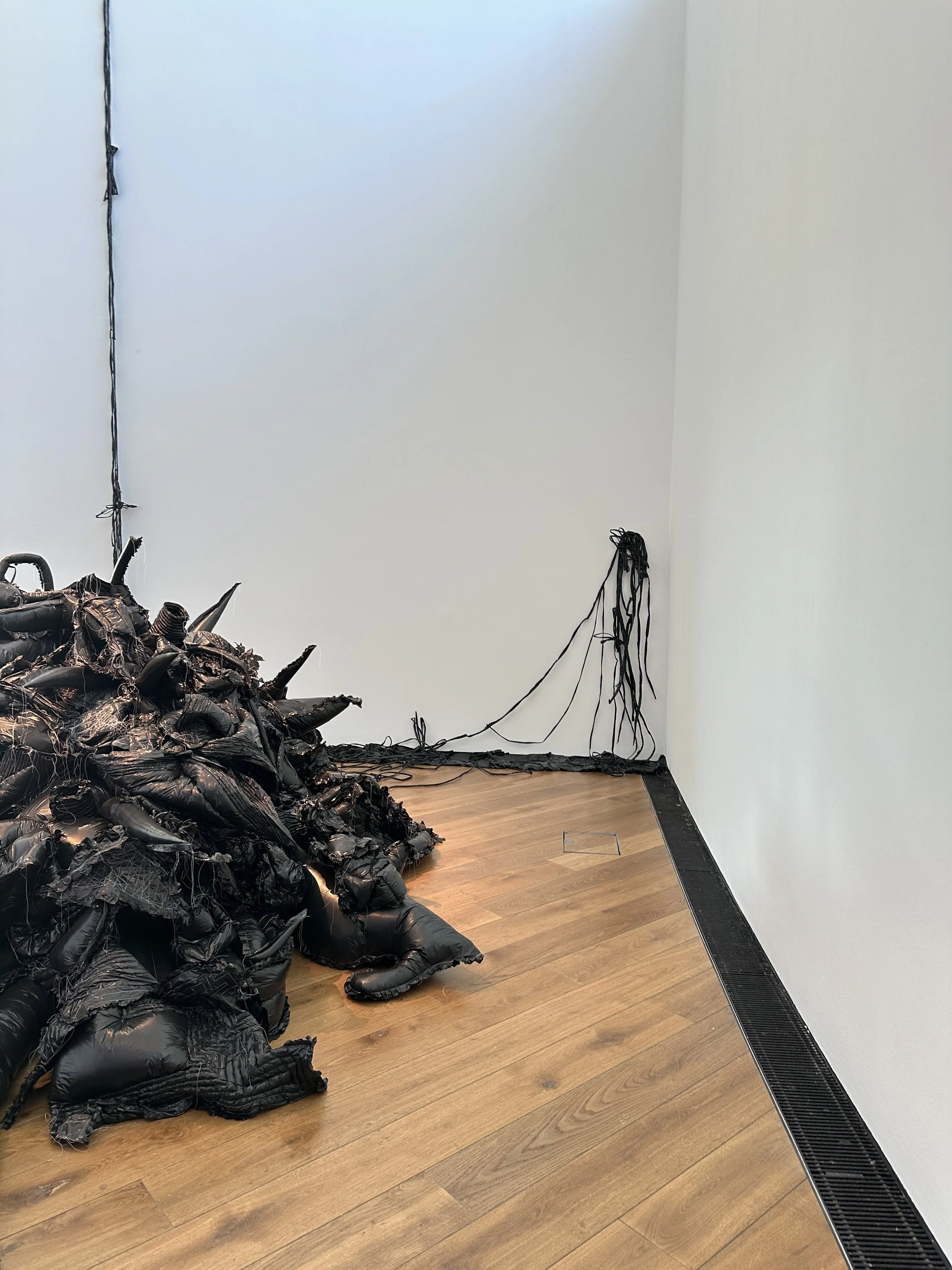 The Cloud, Site-specific Sculpture Firstsite Colchester 2026, Stitched Plastic