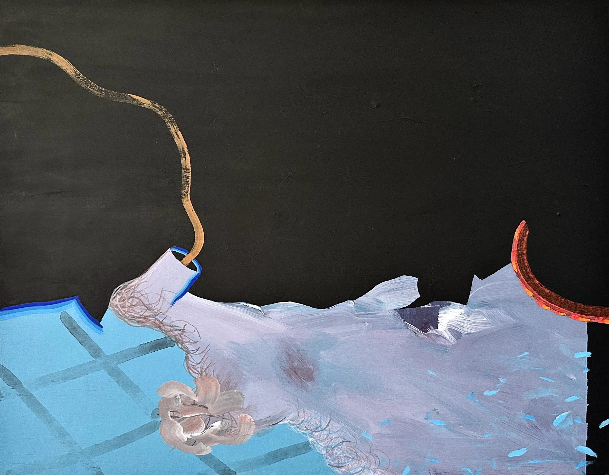 Subsea Vulnerablity 2026
Vinyl Emulsion &Acrylic on Wood Panel 