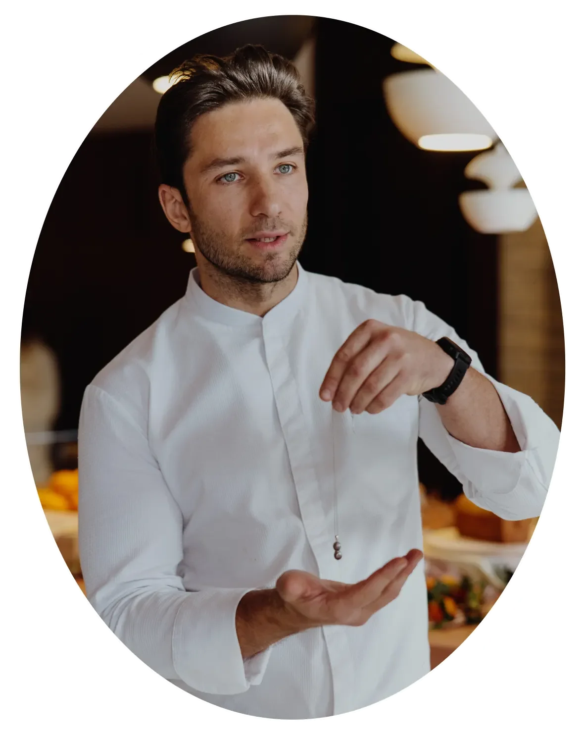 Portrait de Rémi Blanpoil, chef privé et traiteur basé dans les Landes, candidat Top Chef 2025, pour vos mariages, réceptions privées et événements d'entreprise.