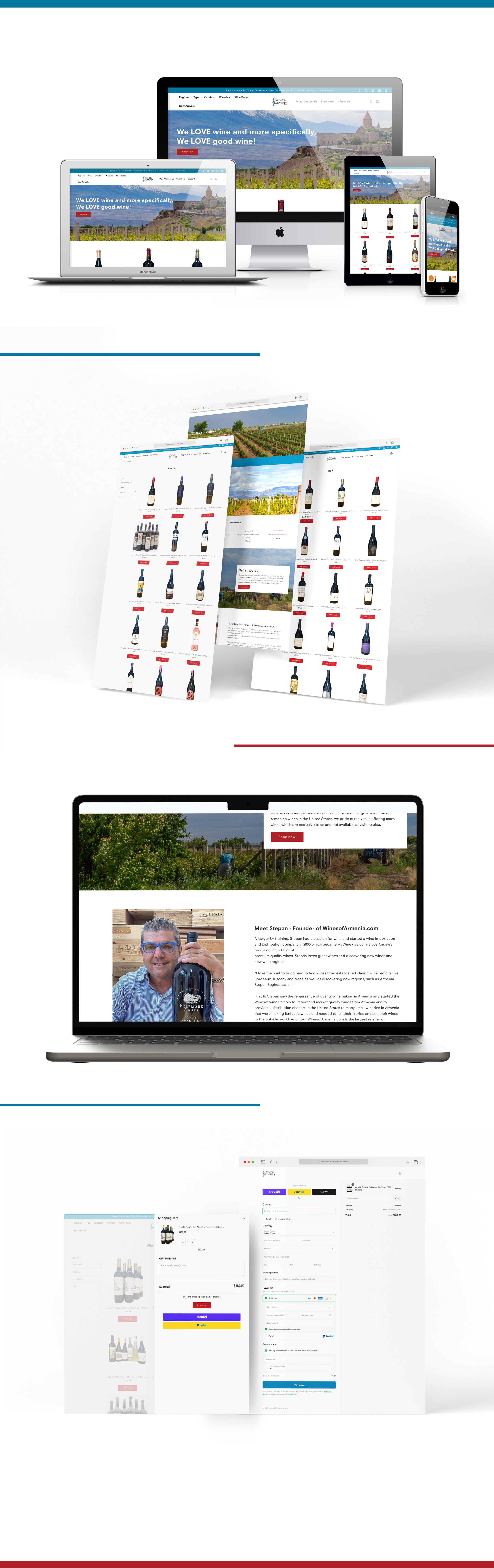 Website design and development Shopify