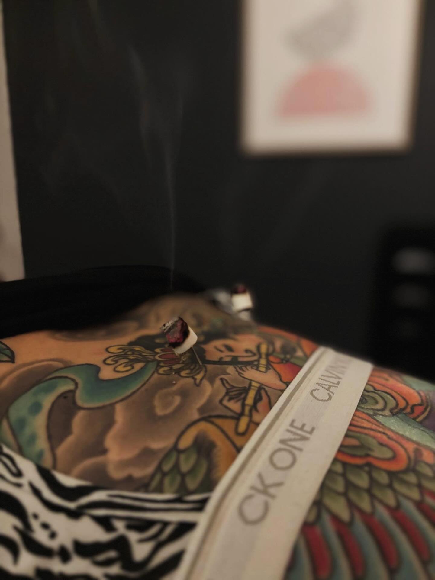 &bull; G E S H U &amp; M O X A &bull;

Geshu (or Bladder 17) is one of my favourite points. It is the influential point for Blood, which means it is the best point to use when you&rsquo;re trying to communicate with or treat a patient&rsquo;s Blood. 