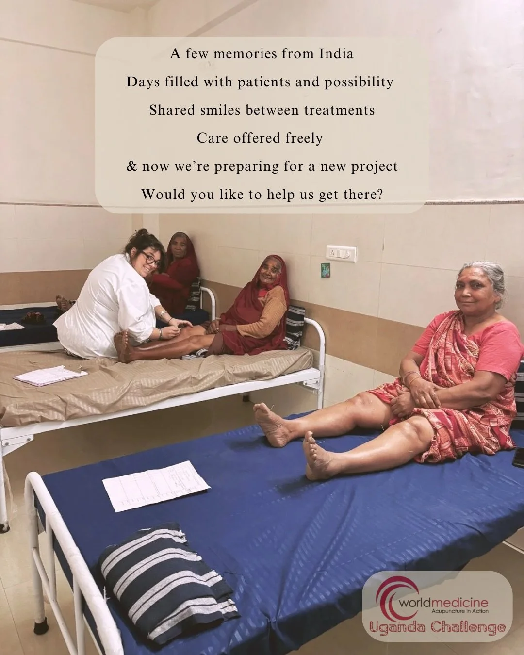 &bull; U G A N D A C H A L L E N G E &bull;

World Medicine is opening a new acupuncture clinic at Mother of Mercy Hospital in Kyengera, on the outskirts of Kampala, Uganda 🇺🇬 

To raise the funds needed, we&rsquo;ve been virtually walking the 6,30