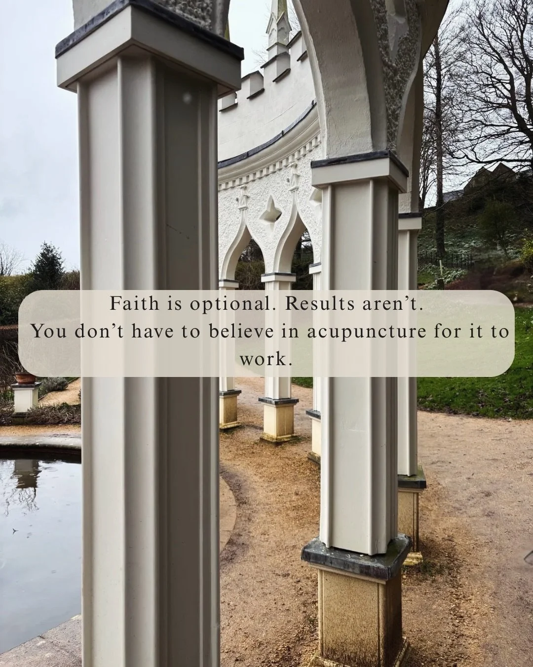◈ F A C T ◈

Acupuncture isn&rsquo;t faith, it&rsquo;s craft&hellip;

So you don&rsquo;t need to believe in it to get results.. but you DO need someone who knows what there doing. 
.
.
.
.
.
#acupuncture #idoacupuncture #tcm #traditionalchinesemedici