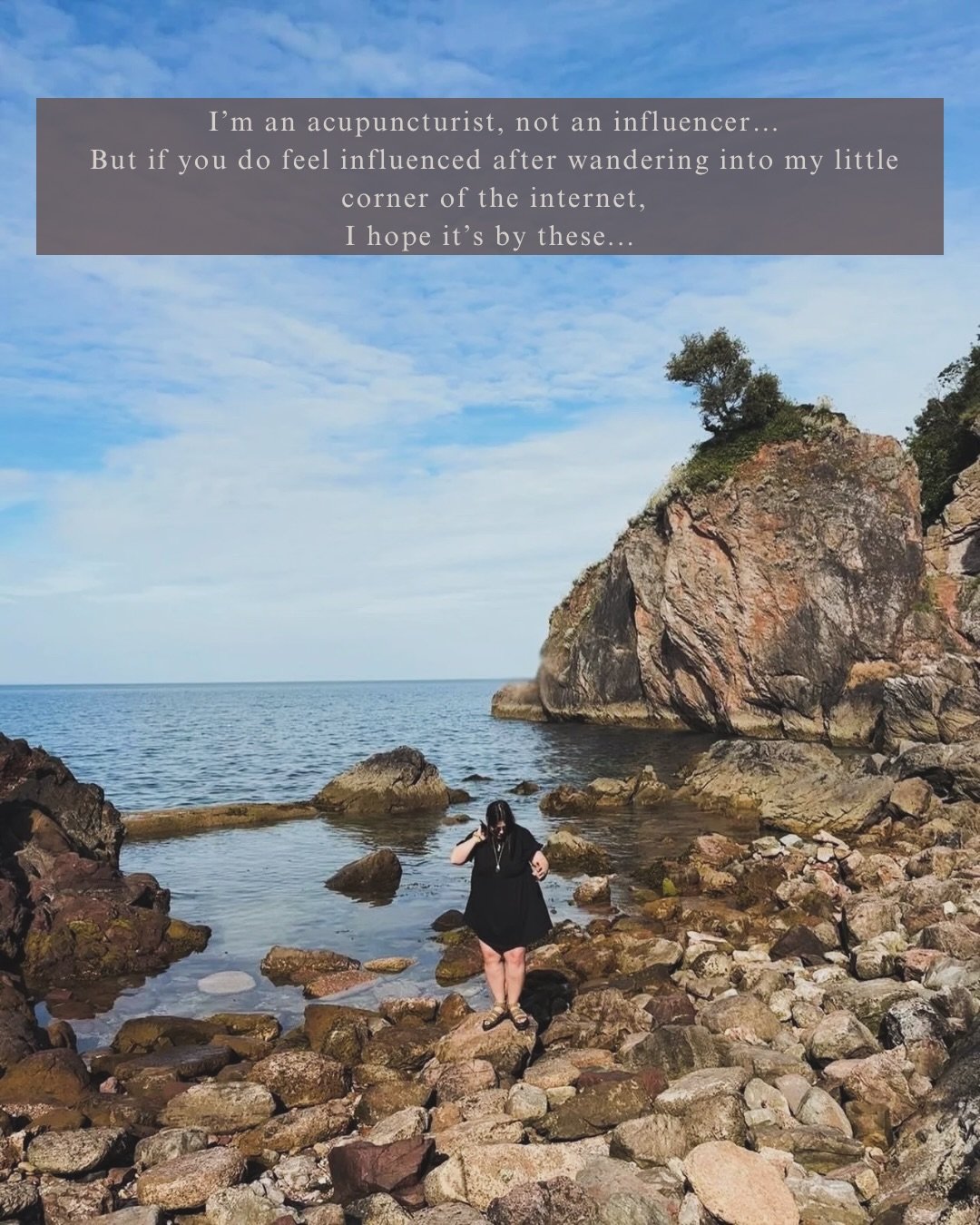 ✦ I N F L U E N C E R ✦

While I like to make my silly little posts, the truth is I&rsquo;m not an influencer, I am but a humble acupuncturist. 

But lately, more of you have found your way into this my small corner of the internet;  sharing, liking,