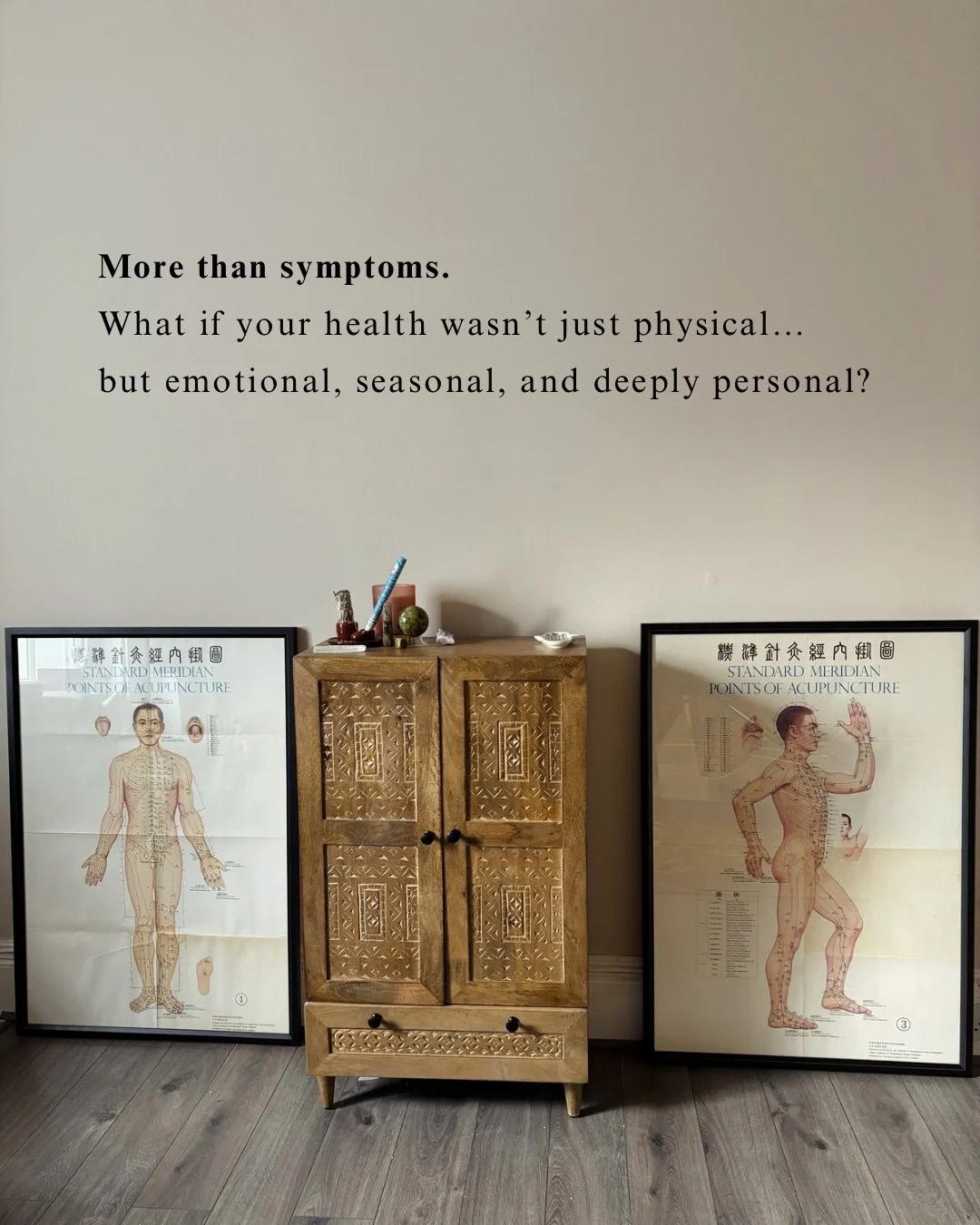 ☉ I  I S  F OR  I N T E G R A T I O N ☉

I am an integrated practitioner who trained in both Traditional Chinese medicine (TCM) and Five Elements at @cicmcollege (it is what the I in CICM stands for: Integrated.) 

Maybe there&rsquo;s a deeper underc