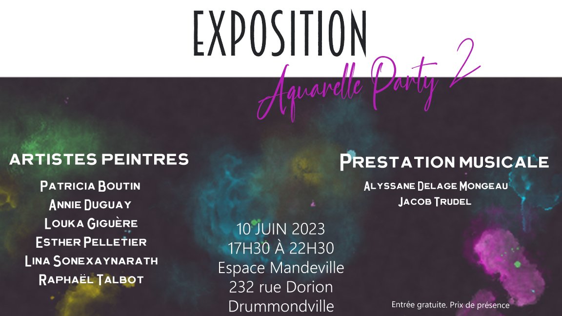 Aquarelle Party 2