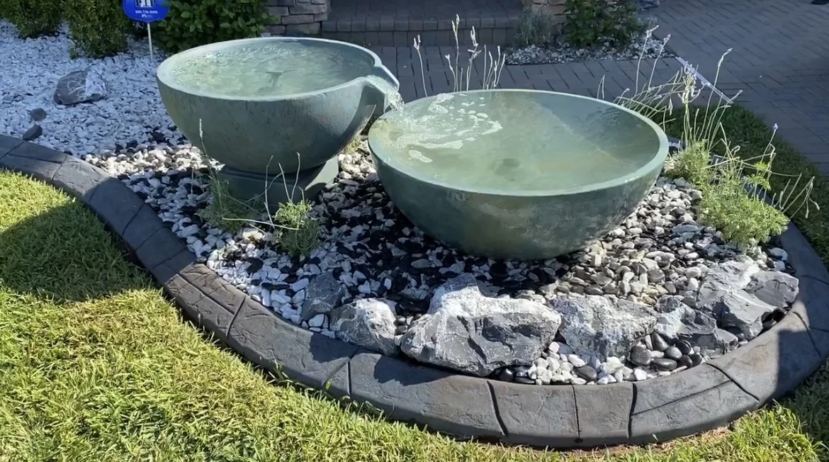 A Spillway Bowl and Basin is a great feature that can fit into any small