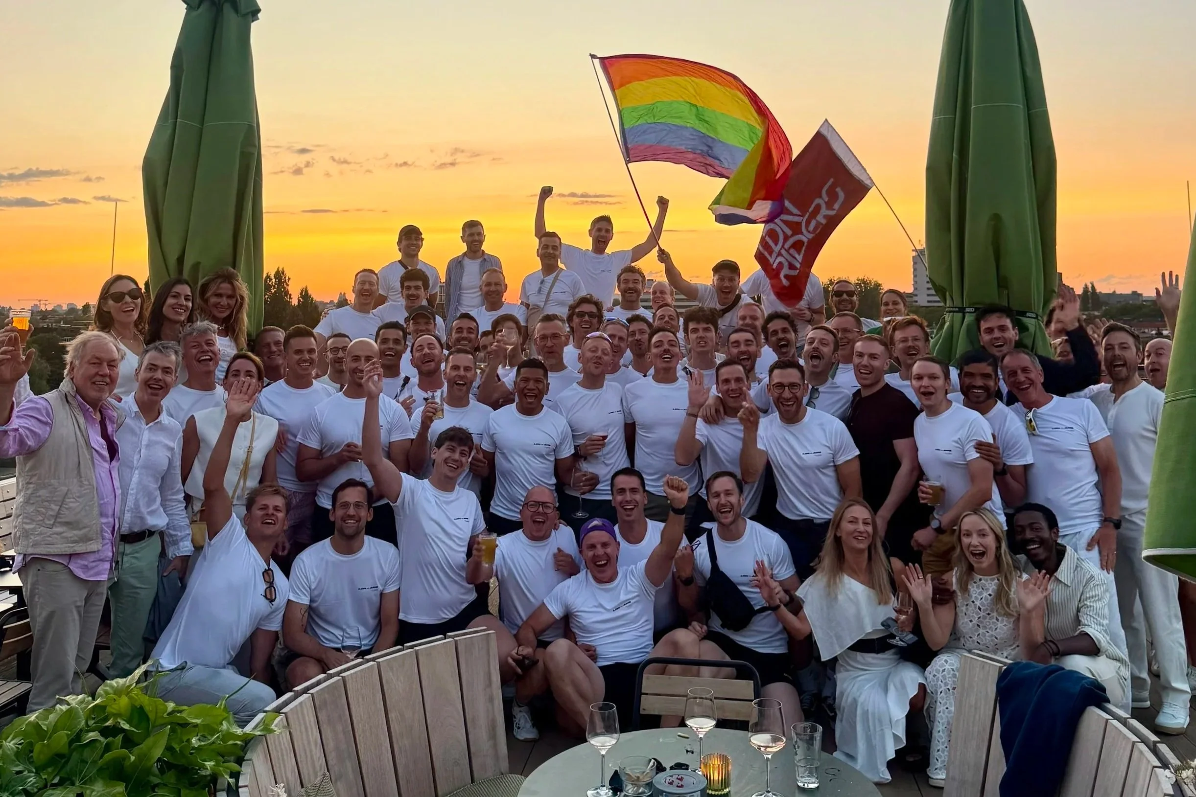 Riding from London to Amsterdam for World Pride