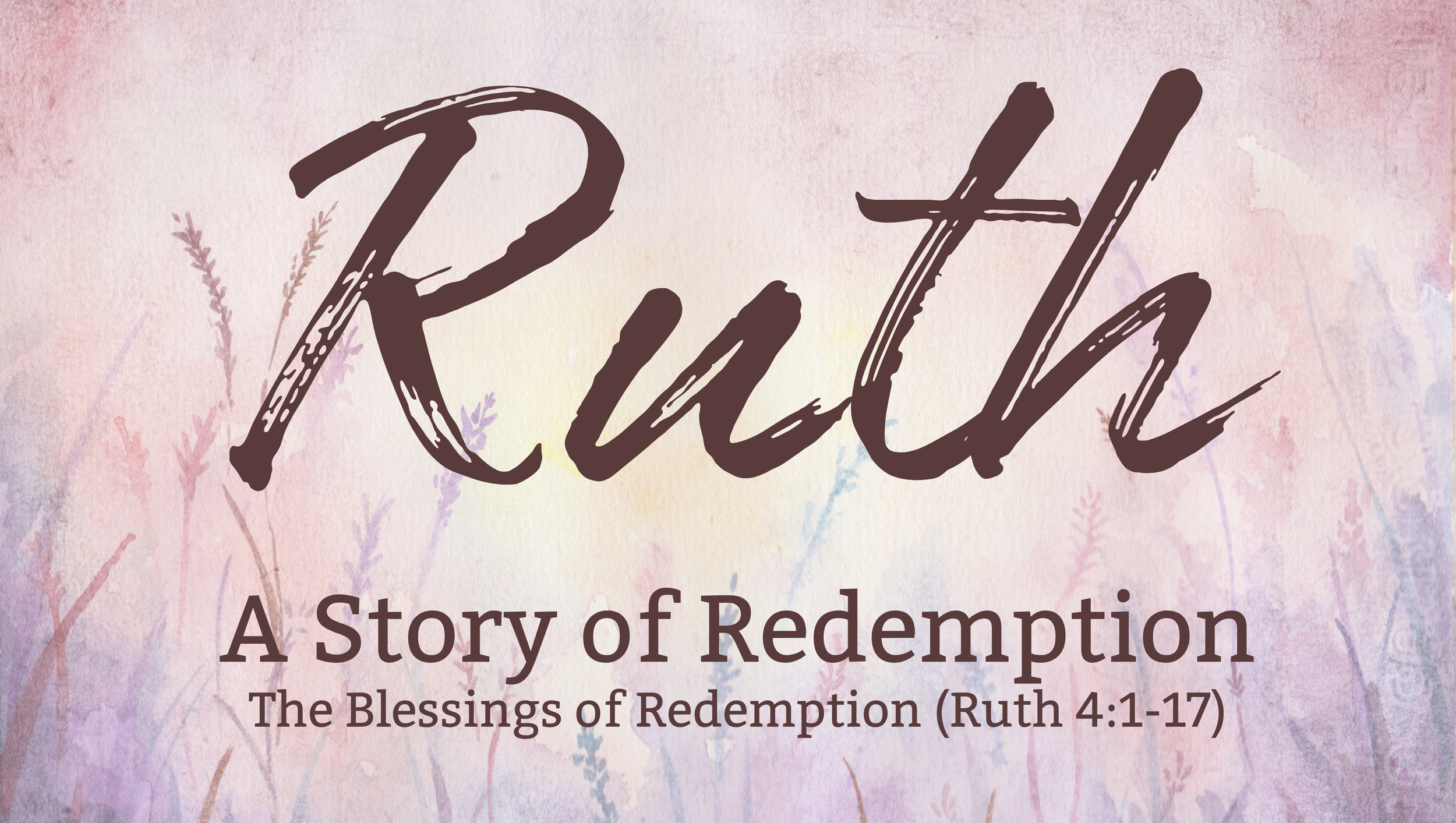The Blessings Of Redemption