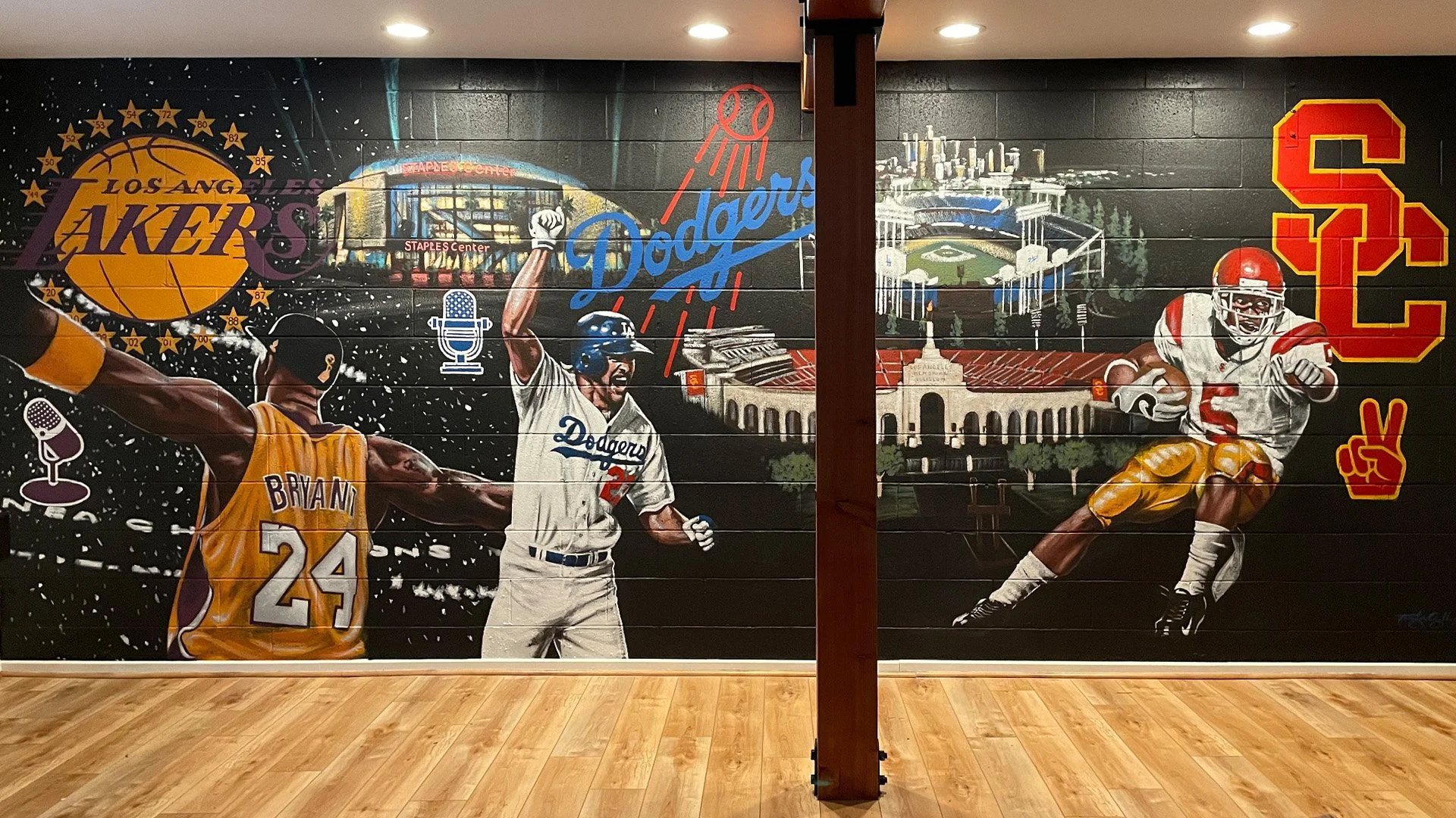 Sports Murals — Taylor Gallegos Art