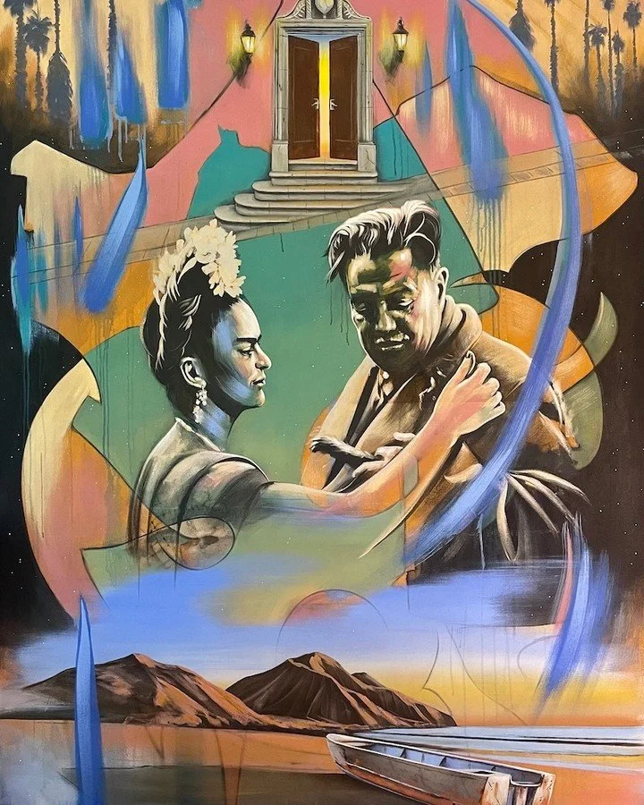 Frida and Diego Limited Edition Print available.  Check the Hotwater.gallery website to purchase. 
@htwtr