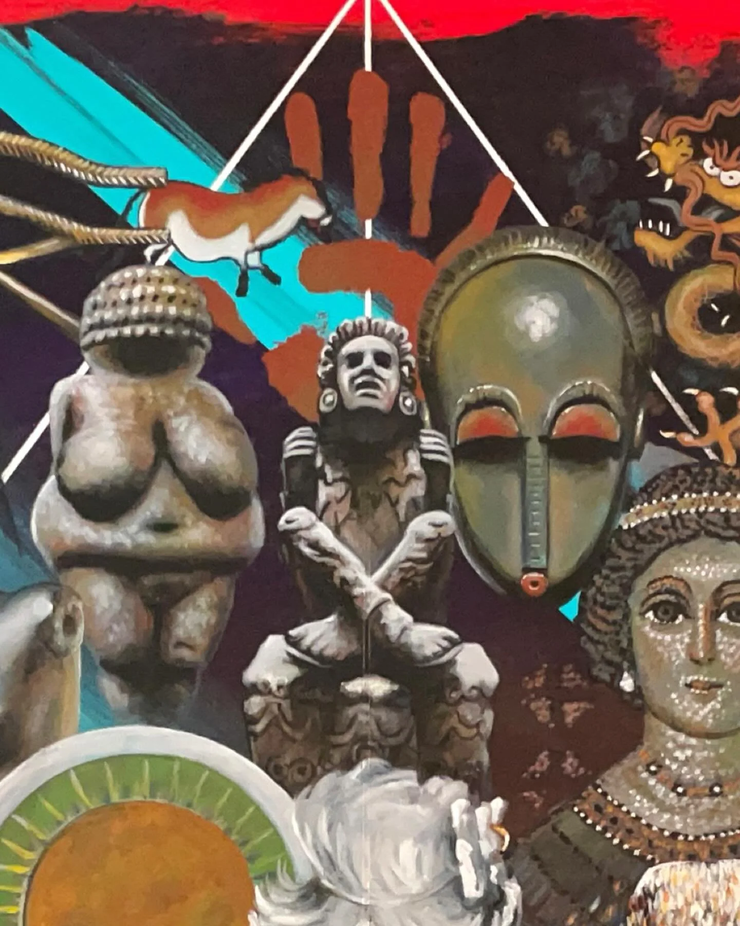 &ldquo;So What is Art Anyway?&rdquo;
Acrylic on Canvas, 40&rdquo; x 60&rdquo;
&bull;
#whatisart #painting #surrealism #contemporaryart #artist painter 
&bull;
@htwtr