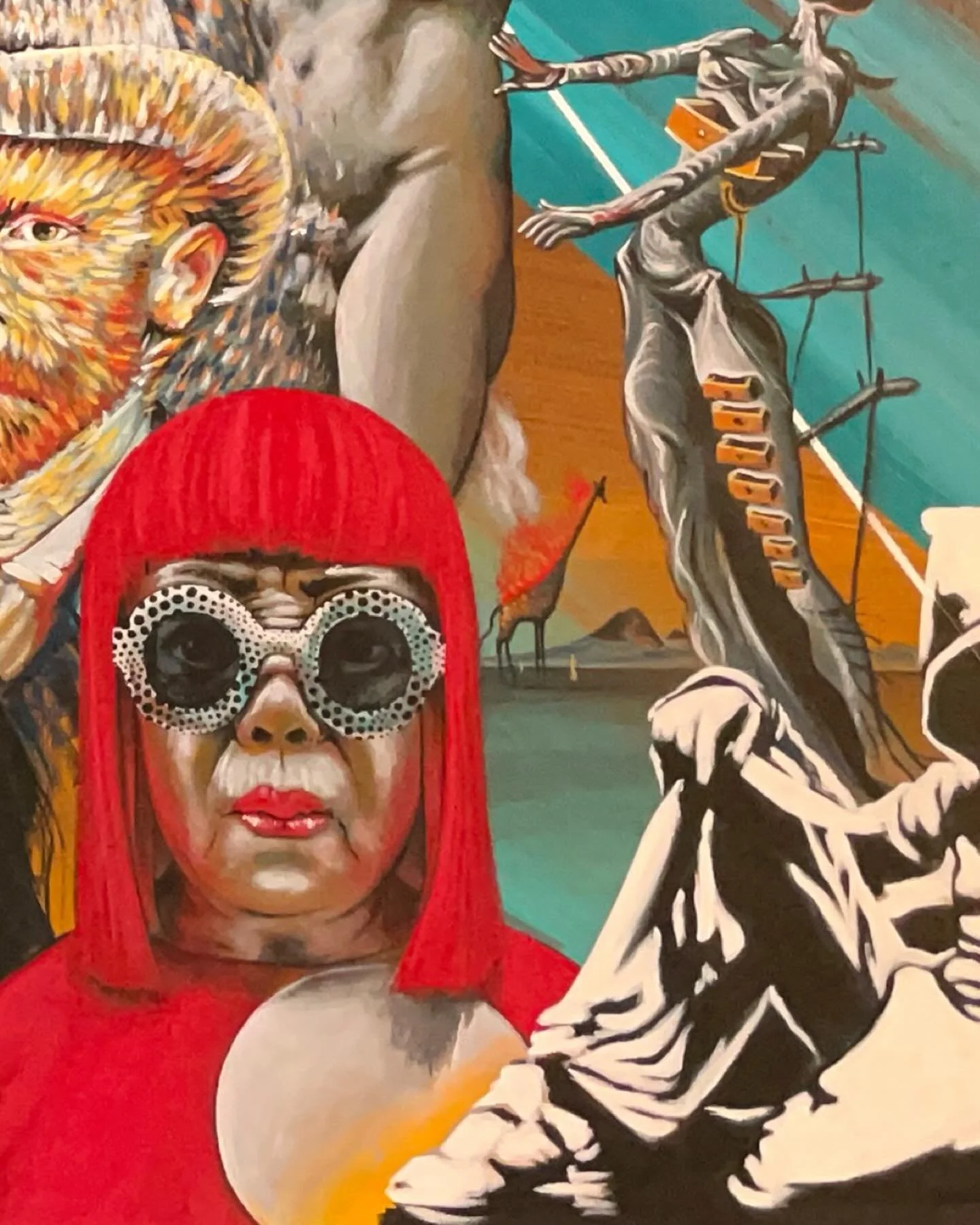 &ldquo;So What is Art Anyway?&rdquo;
Acrylic on Canvas, 40&rdquo; x 60&rdquo;
&bull;
#whatisart #painting #surrealism #contemporaryart #artist painter 
&bull;
@htwtr