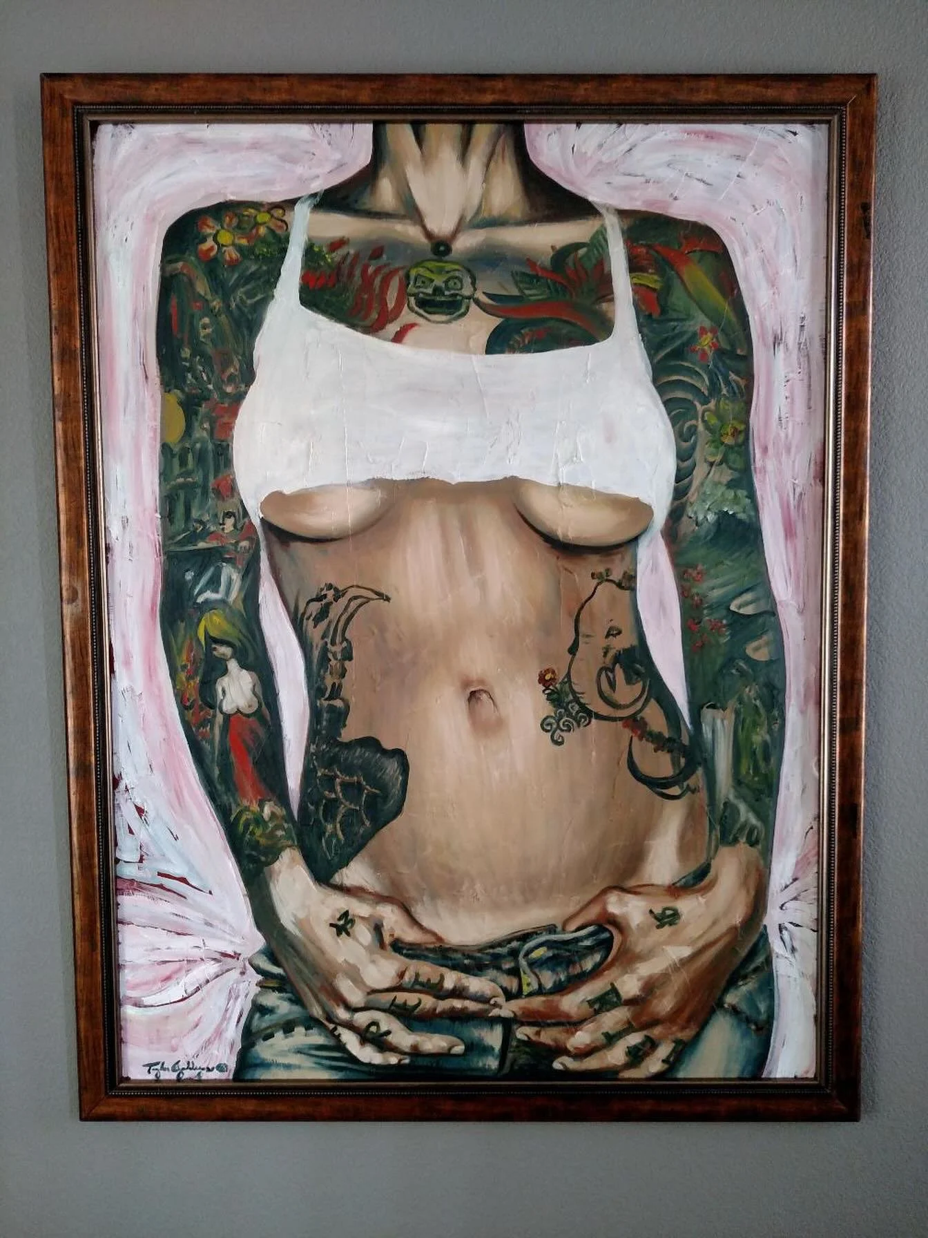 A closeup photo, I love the framing on it!
&bull;
#tattoostyle