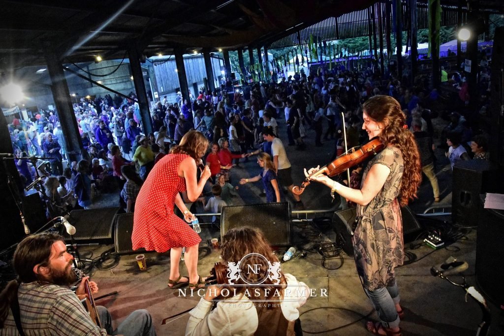 Guerrilla Ceilidh at Camp Quirky Festival