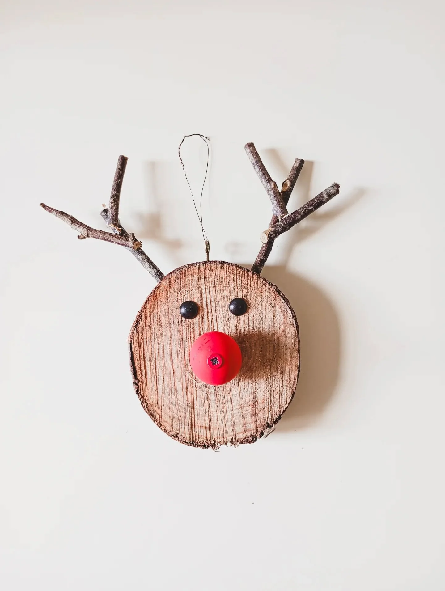 🧟&zwj;♀️ J'aurais pu fabriquer Frankenstein, mais ce n' est plus l'&eacute;poque ! 

🫎No&euml;l approche et j'ai choisi le renne Rudolph. 

🪚 Il a pris vie avec mes dix doigts, un marteau, une perceuse, un tournevis et une scie.

🐱Un tout petit p