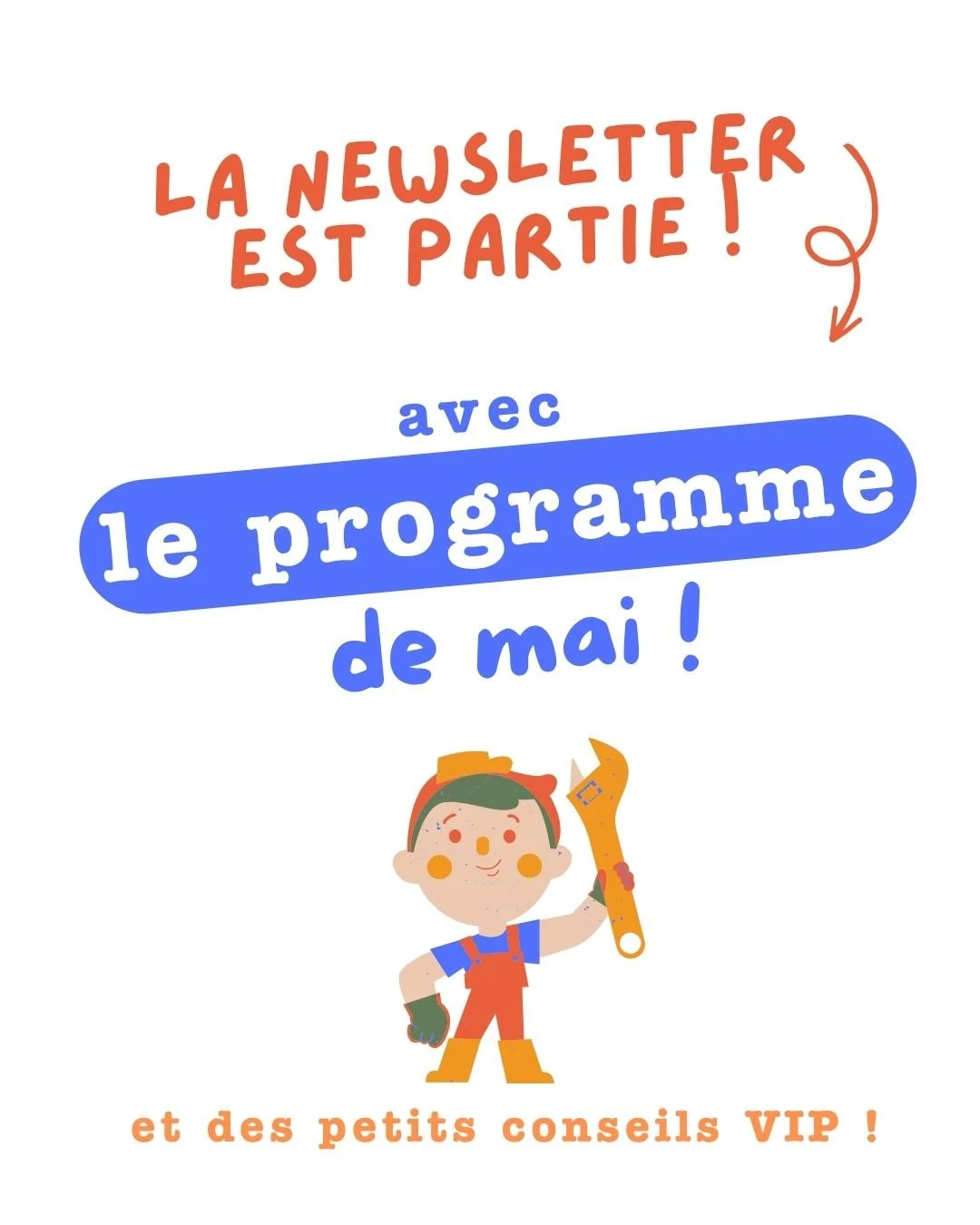 📩 File vite la lire, c'est envoy&eacute; ! 

👉️ Ce mois-ci dans la newsletter, d&eacute;couvre : 
- le programme de nos ateliers enfants et adultes pour les prochaines semaines
- les &eacute;v&egrave;nements sur lesquels vous pouvez venir bricoler 