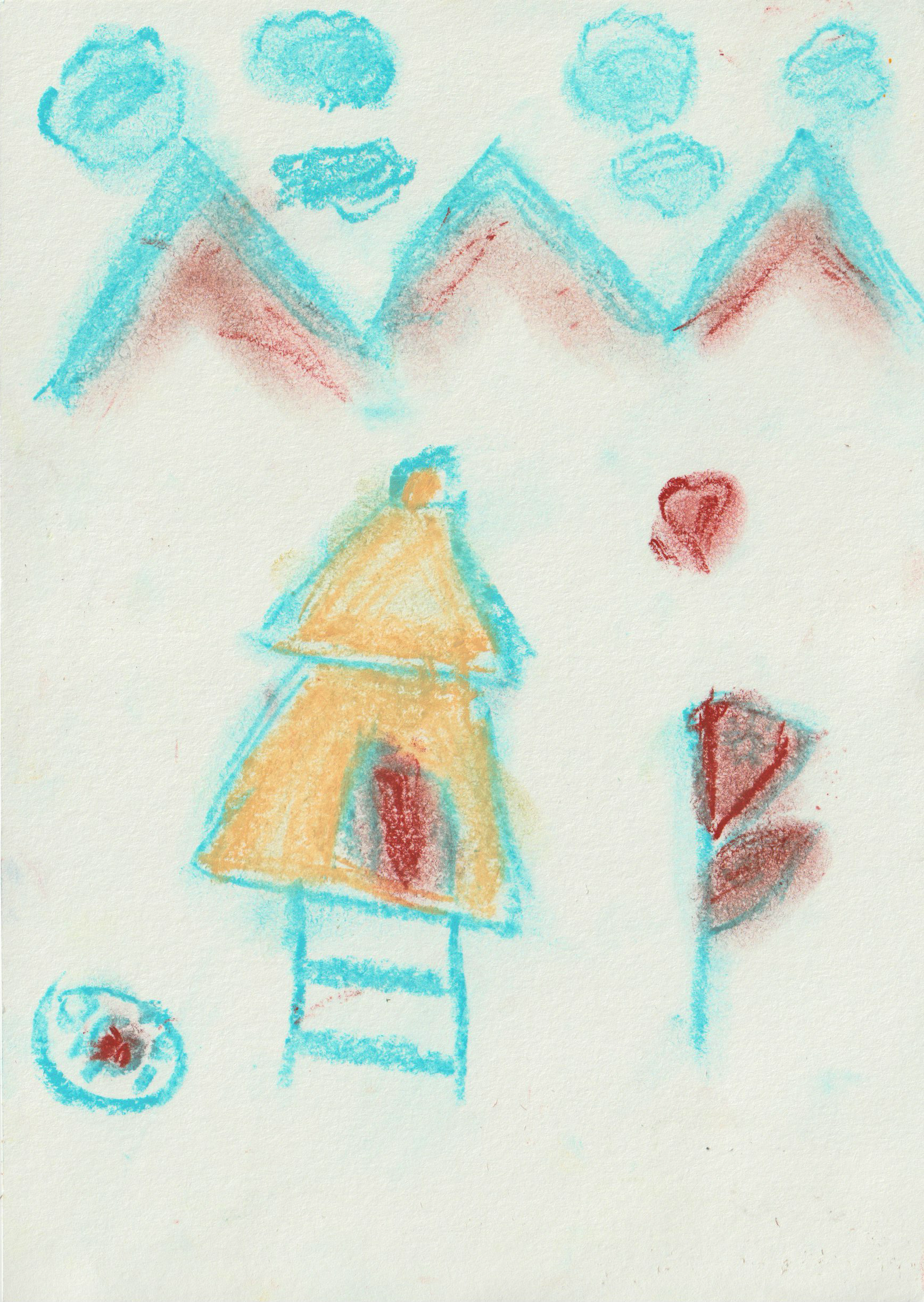 Postal ilustrado por  Nomi Magar .