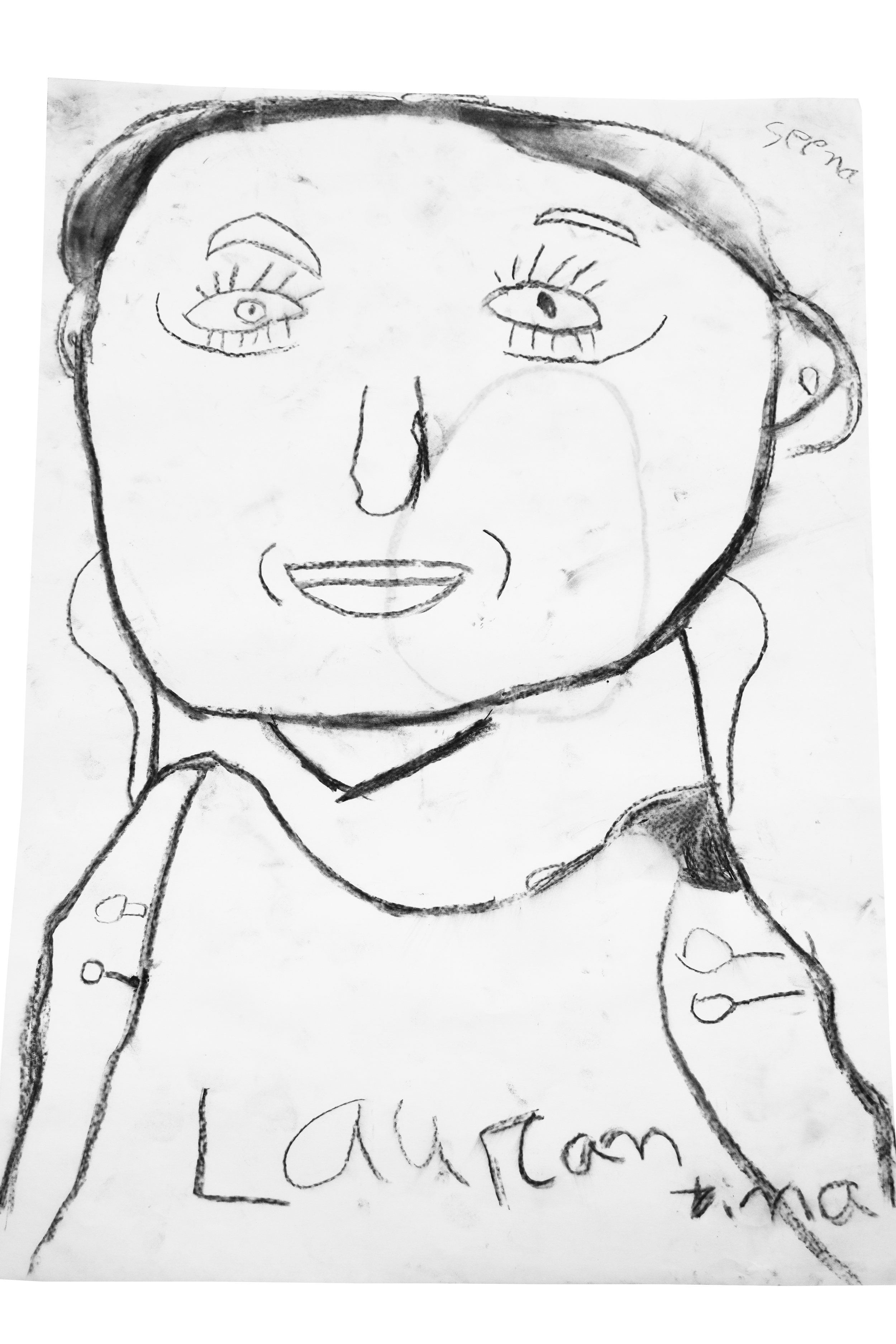 Retrato de  Laurentina Silva , desenhado por  Rakibul Alam .