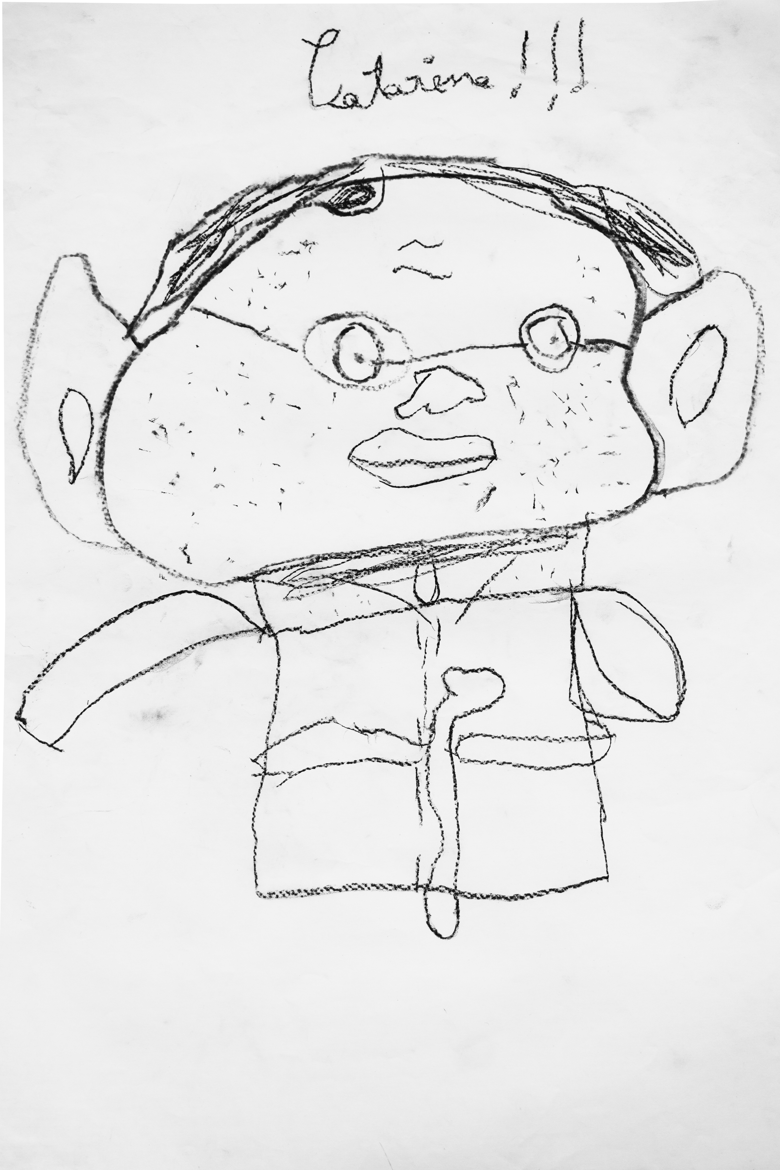 Retrato de  Catarina Gouveia , desenhado por  Rodrigo Neves .