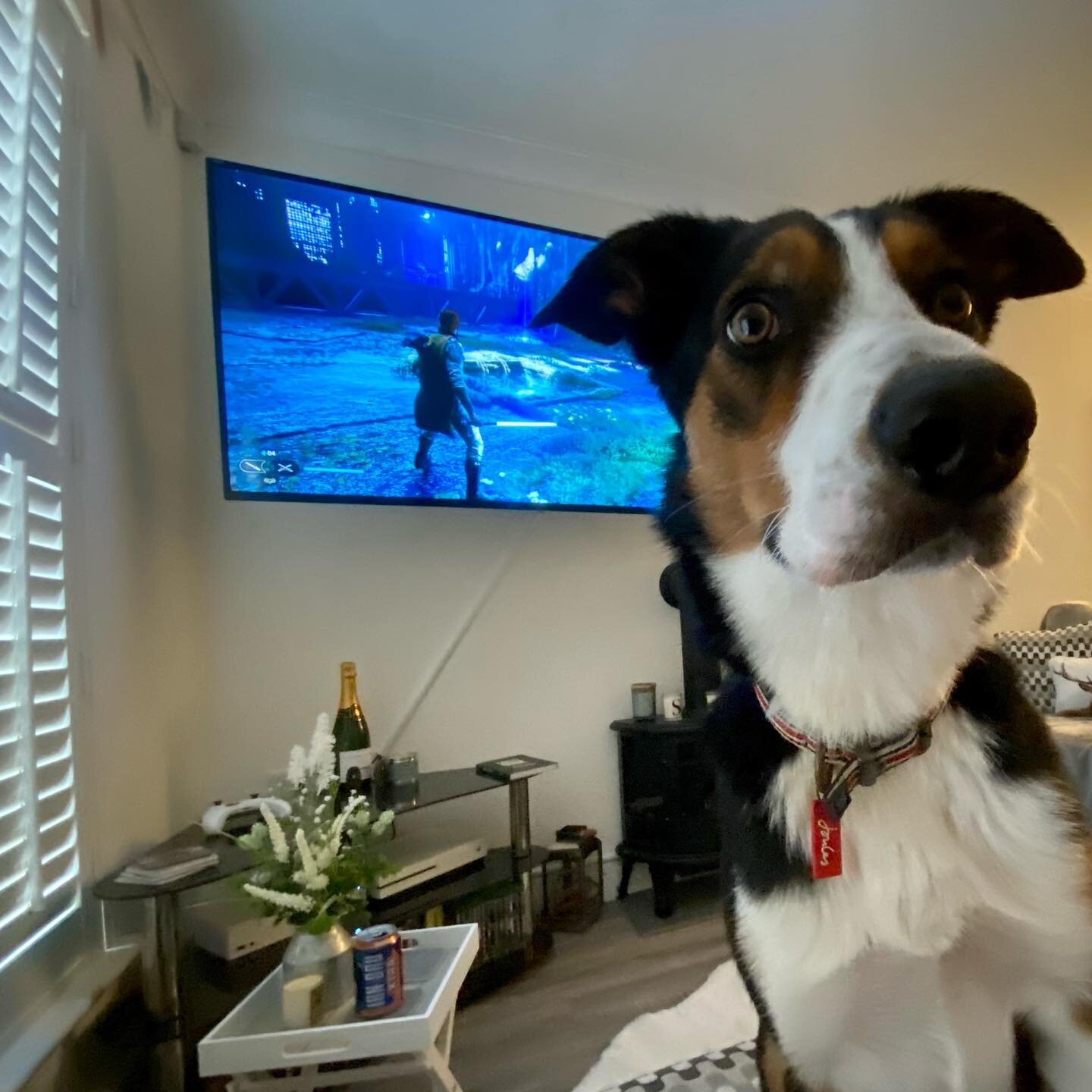 He saw me eyeing up a red kyber crystal, so now he&rsquo;s concerned that I&rsquo;ve been seduced by the dark side. He&rsquo;ll be fine once he realises that Sith Lords go on more walkies, though.