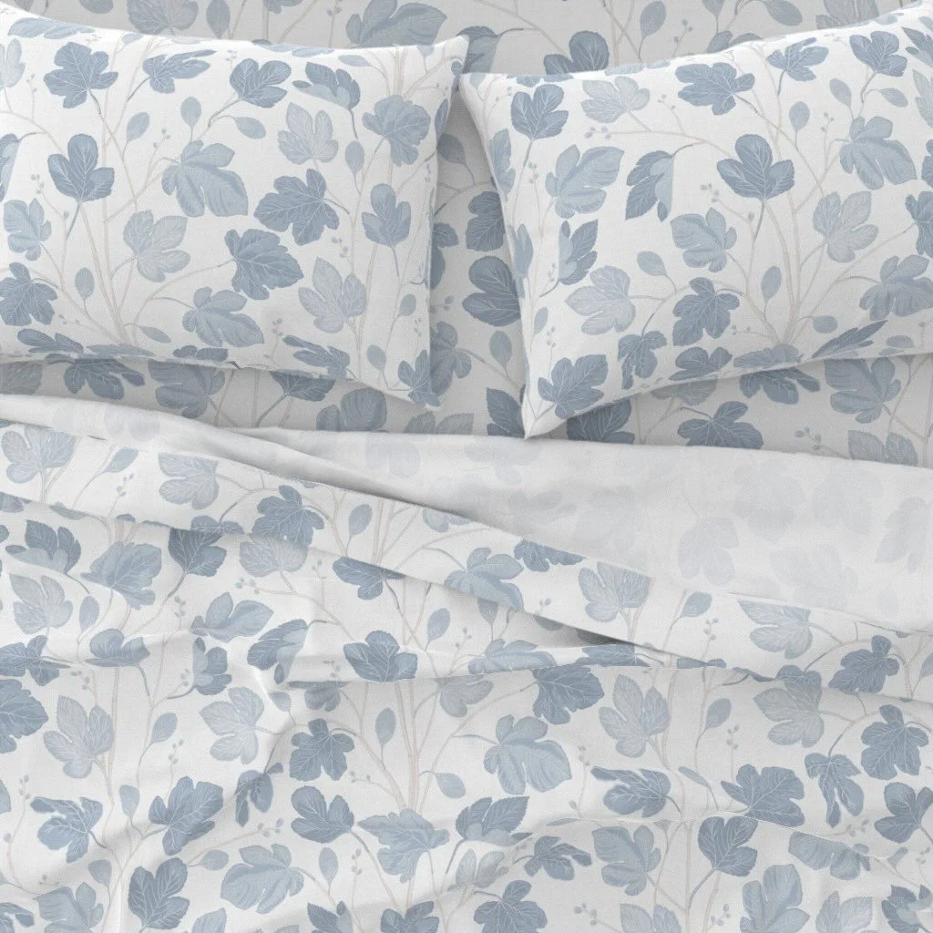 New design alert! 🌿✨
Meet my Fig Tree Botanical Trailing Foliage pattern&mdash;a romantic, softly textured print that brings a classic feel into a fresh, modern moment.
Explore all the unique colorways now in my @Spoonflower shop! 
#bedding #fabricl