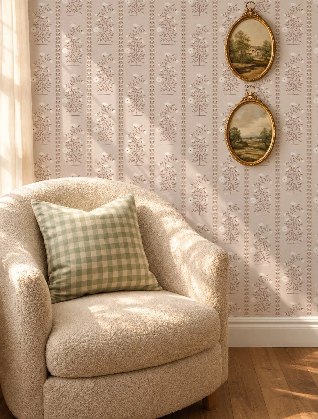 Because classic never has to mean boring. 🤍🌿
My Classic Floral Boteh Paisley Stripe wallpaper blends timeless botanical motifs, delicate stripes, and vintage-inspired charm for a look that feels both traditional and fresh.
Perfect for everything fr