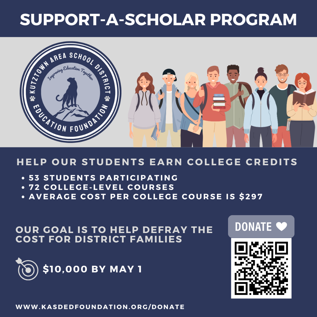 Support-A-Scholar Program for the 2025-2026 School Year