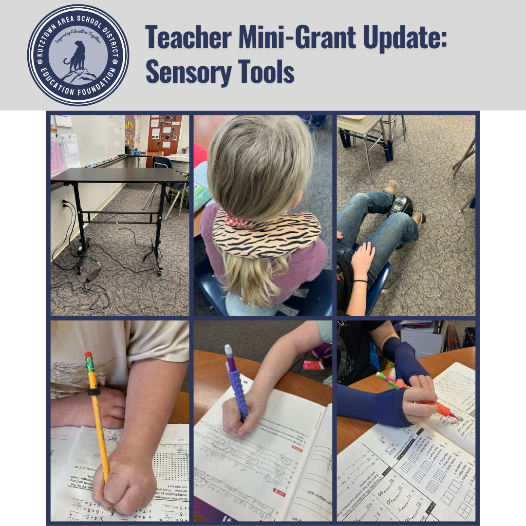Teacher Mini-Grant Update: Sensory Tools
