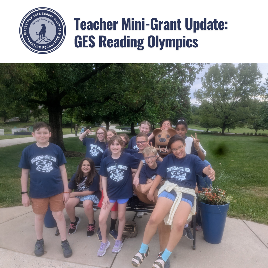 Teacher Mini-Grant Update: GES Reading Olympics