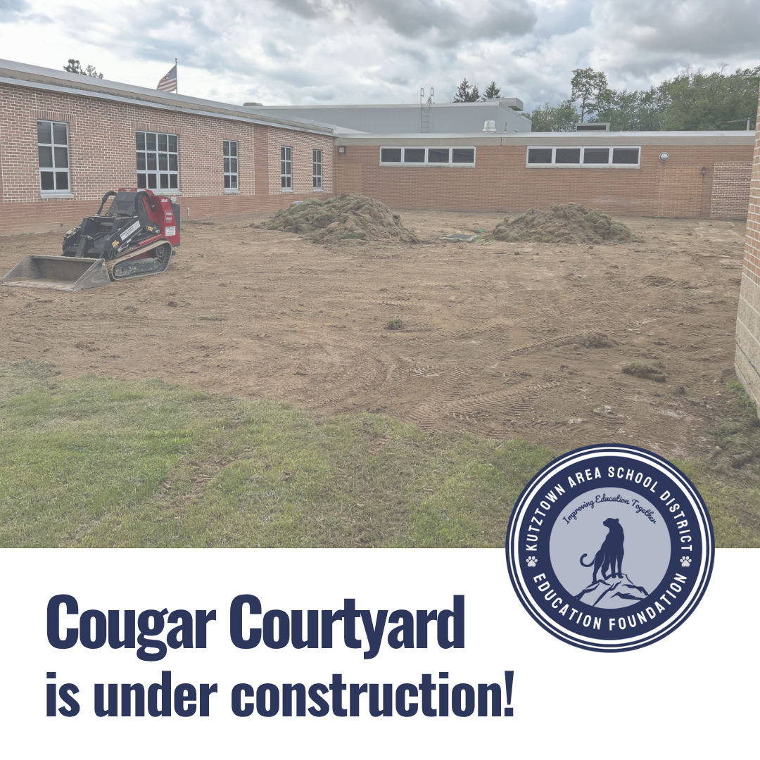 Breaking Ground On The Cougar Courtyard