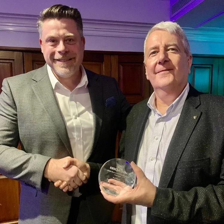 Neil Harvey Receives BBGA 2024 Contribution to Industry Award