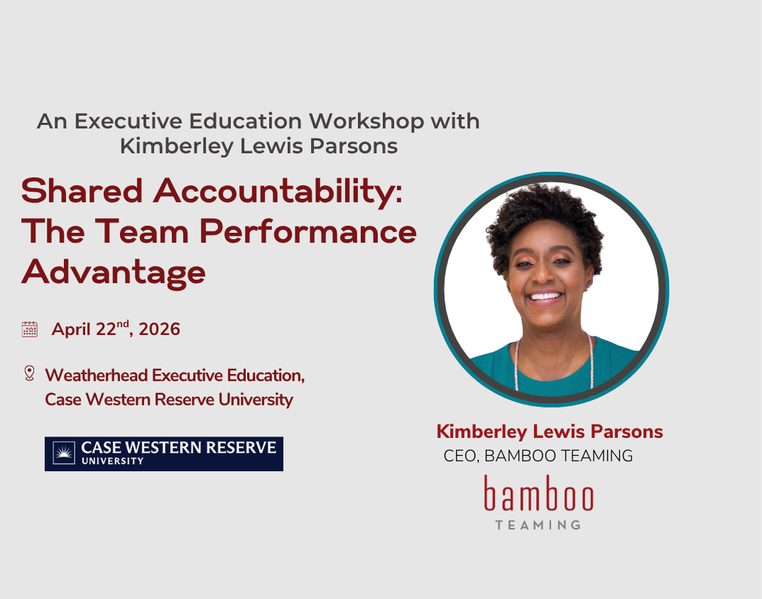 Shared Accountability: The Team Performance Advantage